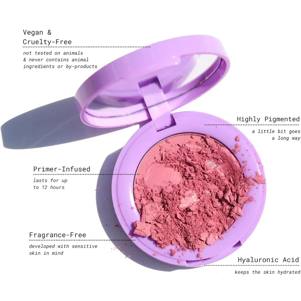 NEW Half Caked Primer Blush Powder Makeup “Freshly Squeezed’‎ Pretty Color